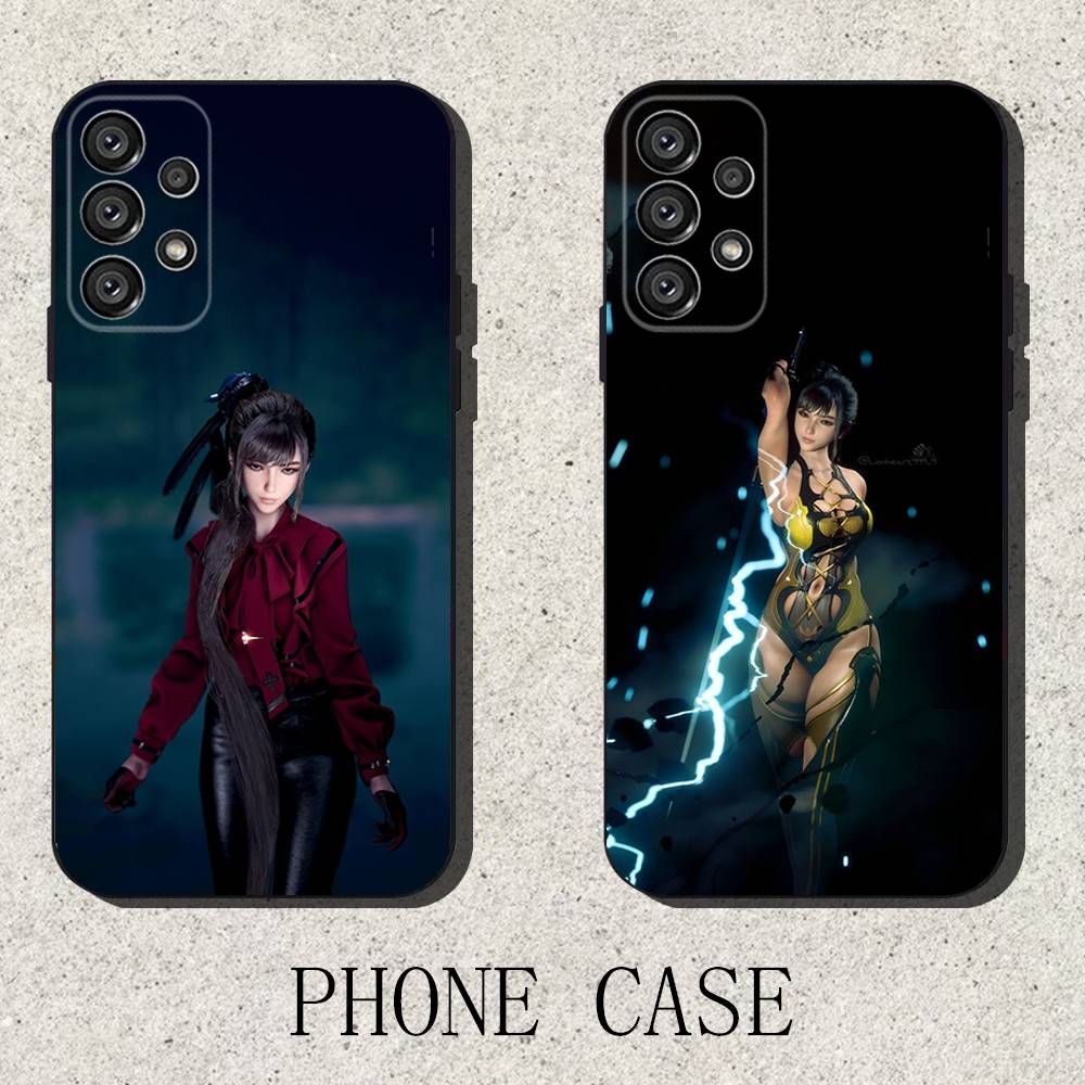 Игровой чехол для телефона Stellar B-Blade для Samsung S25, S24, S21, S22, S23, S30, Ultra, S20, Plus, Fe, Lite, Note, 10, 9, 5G Черный чехол