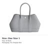 HERMES Neo Garden Negonda Calfskin Handbags Mini Women's P0 Gris Pantin Puppet Gray H086422CKP0
