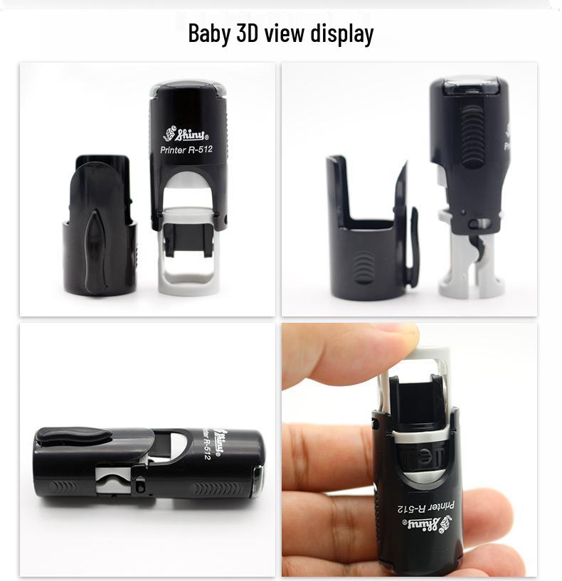 Персонализированная самонаборная печать для подписи с глянцевым покрытием