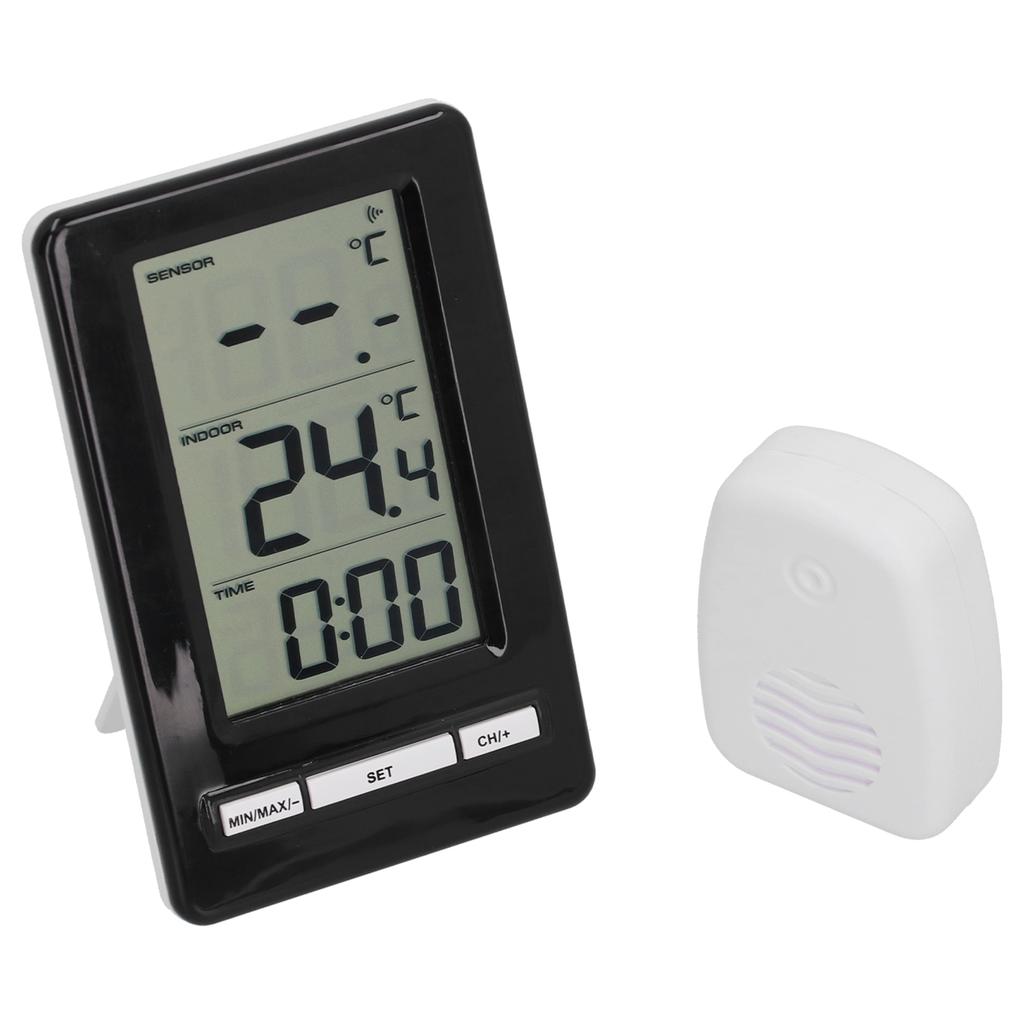 Беспроводной высокоточный электронный термометр для использования в помещении и на открытом воздухе, электронный измеритель температуры