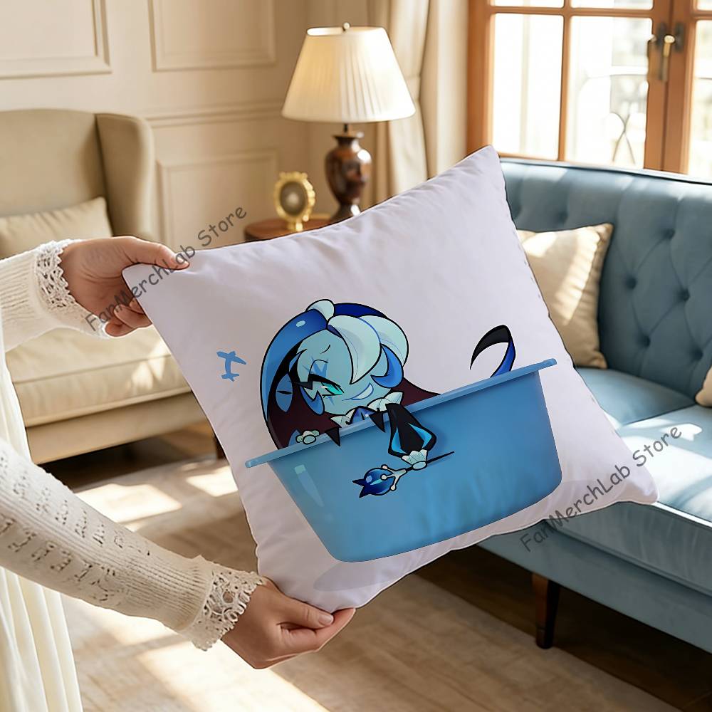 Game CCookie SShadowS Milk Pillowcase Pillowslip Cushion Plush Boys Girls Cartoon Anime Kawaii Decoration Kids Birthday Gifts