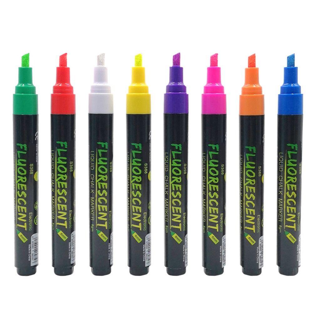 Erasable Whiteboard Pen LED Writing Board Highlighters New Art Marker Pen