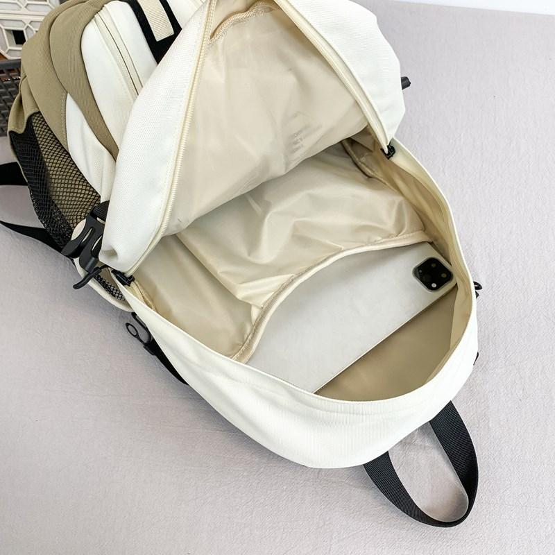 Школьный рюкзак для школьников средней школы, мужской, уличный, компьютерный рюкзак, легкий, водонепроницаемый, женский рюкзак