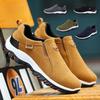 Lightweight Slip On Breathable Hiking Shoes Men Outdoor Sports Cushioning Casual Sneakers Male Non-Slip Walking Trekking Shoes