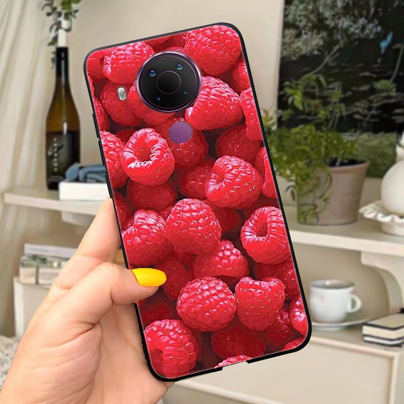 For Nokia 5.4 Case Soft Black Silicone Phone Back Cover For Nokia 5.4 Case Nokia5.4 TA-1333 TA-1340 TA-1337 TA-1328 TA-1325 Cat