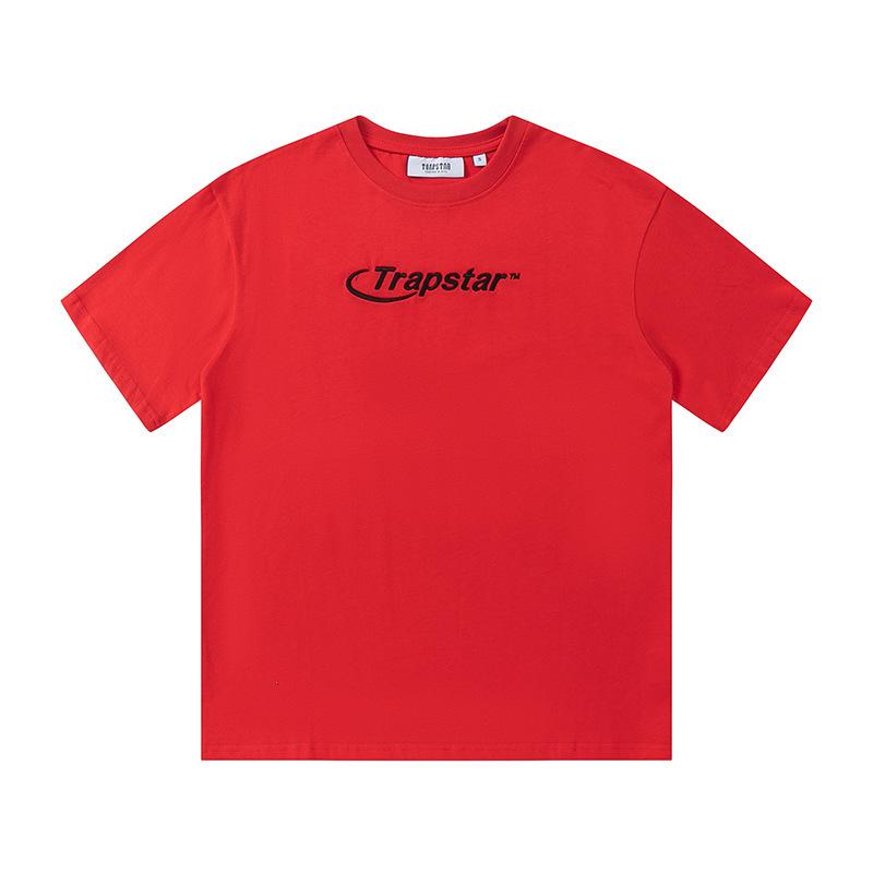 Cross-border new graffiti letter printing European and American street trendy brands loose and versatile casual men's and women's short-sleeved round
