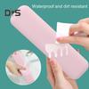 Makeup Brush Storage Bag Dustproof Design Water-Resistant Compact Silicone Cosmetic Bag Storage Organizer