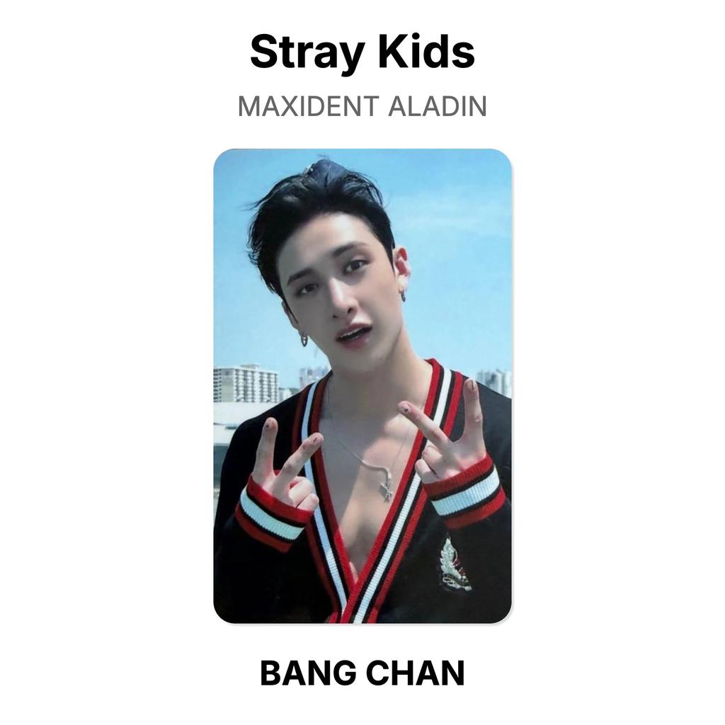 Stray Kids MAXIDENT ALADIN Официальная фотокарточка