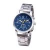 Fashion Neutral Quartz Analog Wristwatch Steel Band Watch