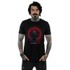 Marvel Mens Black Widow Movie Computer Globe T-Shirt