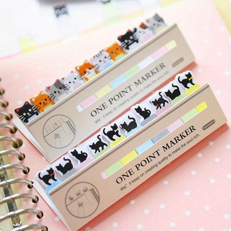 2шт мультфильм животных медведь кошка сердце лягушка стикер офис школьные принадлежности