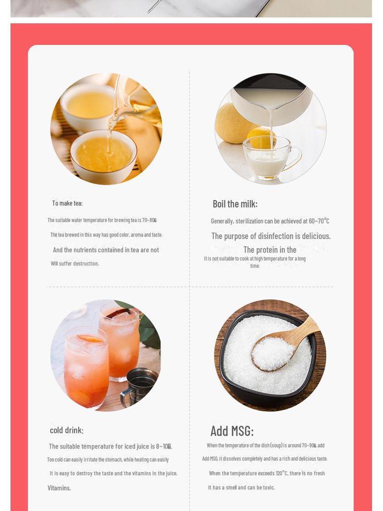 Точный кулинарный термометр для измерения температуры воды, молока, масла и выпечки