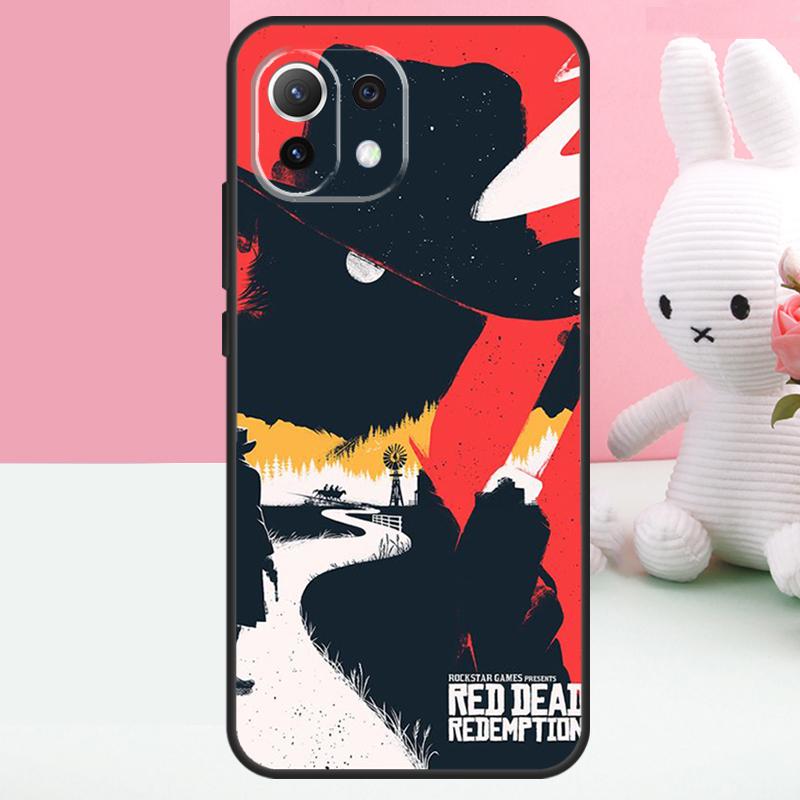 Red Dead Redemption 2 Чехол Для POCO F5 X3 X4 X5 Pro M4 F4 GT C40 F3 Чехол Для Xiaomi 13 Lite 12 11T 12T Pro 12X