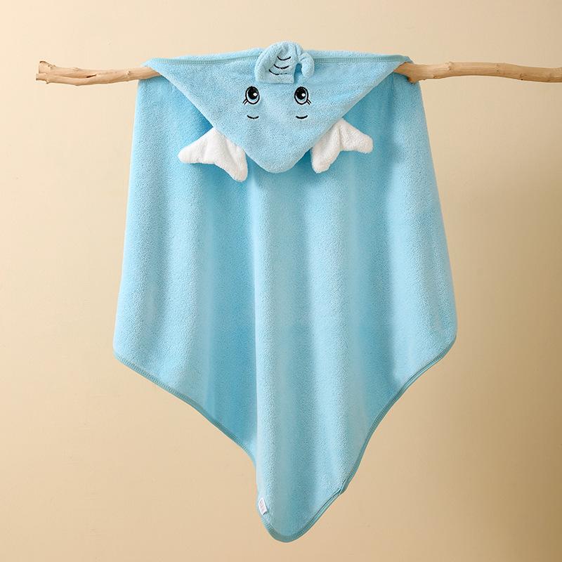 Милое банное полотенце для младенца, мягкое впитывающее полотенце, пеленка для новорожденного, детские одеяла для девочек и мальчиков