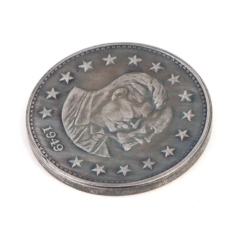 Памятные монеты профиля Ленина и Сталина 1949 года. Медаль.