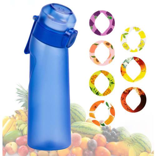 Бутылка для воды с ароматизатором Air A, 650 мл, спортивная бутылка для воды, не содержит БФА, градиентный дизайн, многоразовая пластиковая бутылка для воды, герметичная, бутылка для воды с фруктовым ароматом