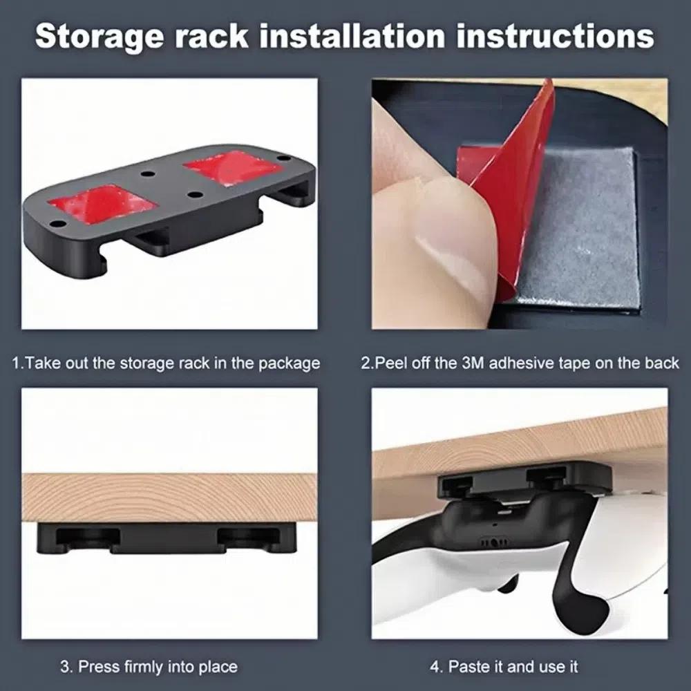 Черный держатель для контроллера ABS крючок держатель для геймпада новая подставка для хранения для PS5/PS4 стойка для хранения