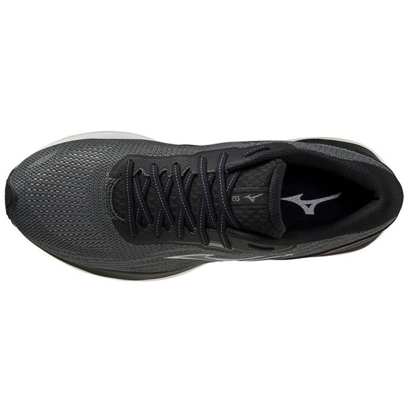 Mizuno Мужские низкие повседневные беговые кроссовки Wave skyrise 3 черные J1GC220904