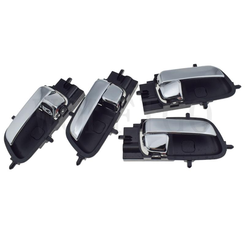 Chrome ide Interior Door Handle 4Pcs LH RH For HYUNDAI I20 2008 2009 2010 2011 2012 2013 2014 2015 82610-1J000,82620-1J000