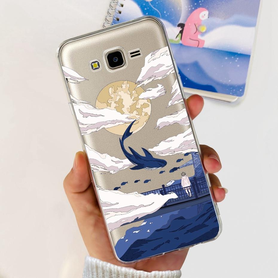 Модный чехол для Samsung Galaxy J7 Core / J7 Neo / J7 Nxt / J7 2015 J700F J701F J701M Мягкий силиконовый ТПУ задняя крышка Чехлы для телефона