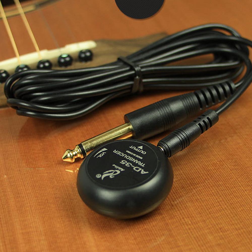 AD-35 Mini Sound Pick-up Piezo Amplifier Transducer Stick Piezo Pickup for