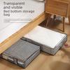 Foldable Under-Bed Storage Box: Dustproof Bag for Clothes, Quilts, and Toys