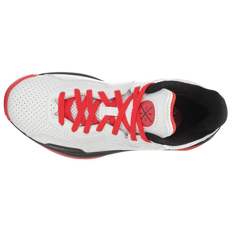 Баскетбольные кроссовки Li Ning All City 4 Унисекс Средняя высота Белый/Черный/Красный ABAL005-8
