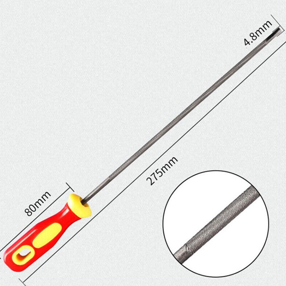 Large 3/8\" Chain Chainsaw File Sharpening 28.5cm 325 4.0/4.8/5.5