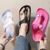 Fashion SmilePoP Summer Sandals For Women Platform Cushioned Beach Flip-flops Arch Support Sandals Nonslip Waterproof Pool Shower Shoes