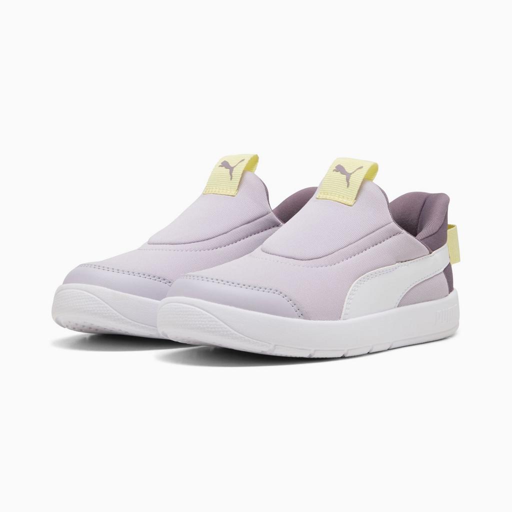 Puma COURTFLEX V3 SLIPTECH PS girls' shoes purple 39973408 size 28.5