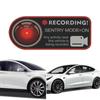Vehicle Surveillance Decal Alert System Car Sticker with Remote Mobile Monitoring Simple Installs for Enhances Security