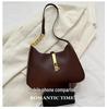 High-End Textured Solid Color Women's Crossbody Bag - Versatile Large Capacity Fashion Shoulder Bag