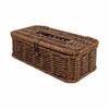 Rattan Tissue Box Holder Woven Cover with Lid Long-Lasting for Desk