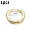 1 шт. Круглые Маленькие Крошечные Серьги-Кольца Ювелирные Аксессуары Украшения Подарки