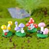 Moss Micro Landscape Animal Mushroom Ornament Garden Decoration