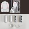 White Toilet Seat Buffers-Bumpers Replacement-Pads White Stop Bumper Accessories