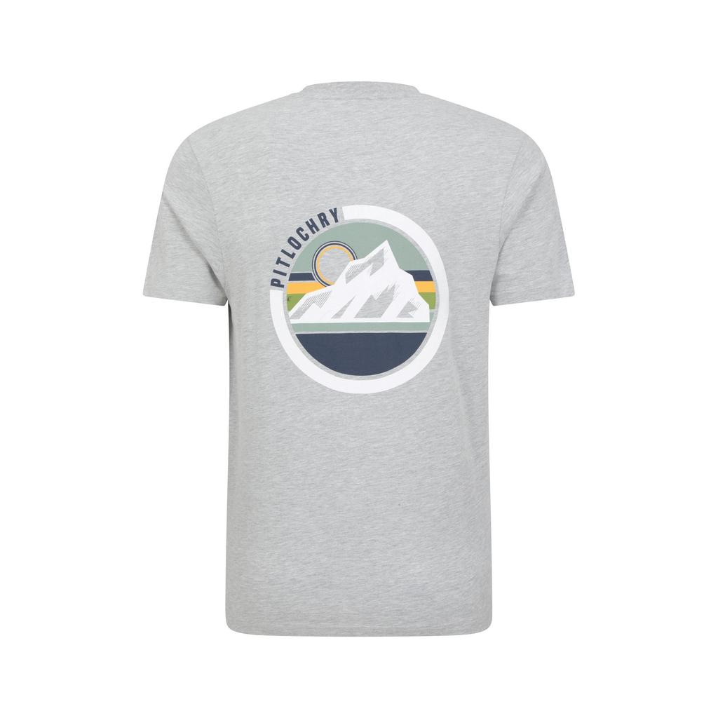 Mountain Warehouse Mens Pitolchry Mountain Cotton T-Shirt