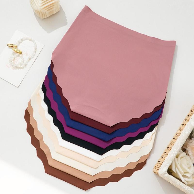 Сексуальные женские трусы большого размера с высокой талией и эффектом коррекции живота с модной волнистой кружевной отделкой, бесшовные трусы для йоги