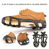 Ice Cleats Snow Walking Traction Cleats Crampons for Shoes And Boots Non-slip Shoe Spikes Grippers for Winter Hiking Climbing Fishing