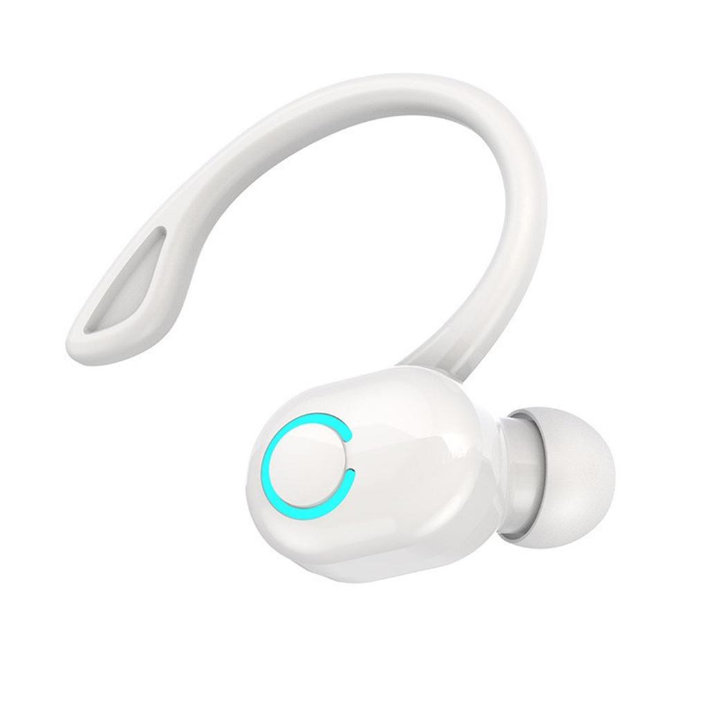 Беспроводные наушники с заушными крючками, совместимые с Bluetooth, один наушник, деловые наушники-вкладыши, длительное время работы от аккумулятора