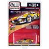 Auto World 1966 Ford GT40 RHD Hand Gold with Graphics Limited Edition 3600 Pieces Worldwide Diecast Model Car (Right Drive) #5 1/64