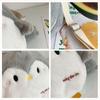 Korean Style Penguin Handbag Doll Funny Messenger Bag Travel Plush Crossbody Bag  Outdoor