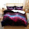 Galaxy Duvet Cover Set Starry Sky Comforter Cover Universer Outer Space Theme Bedding Set Single Twin Queen Size For Teens Boys
