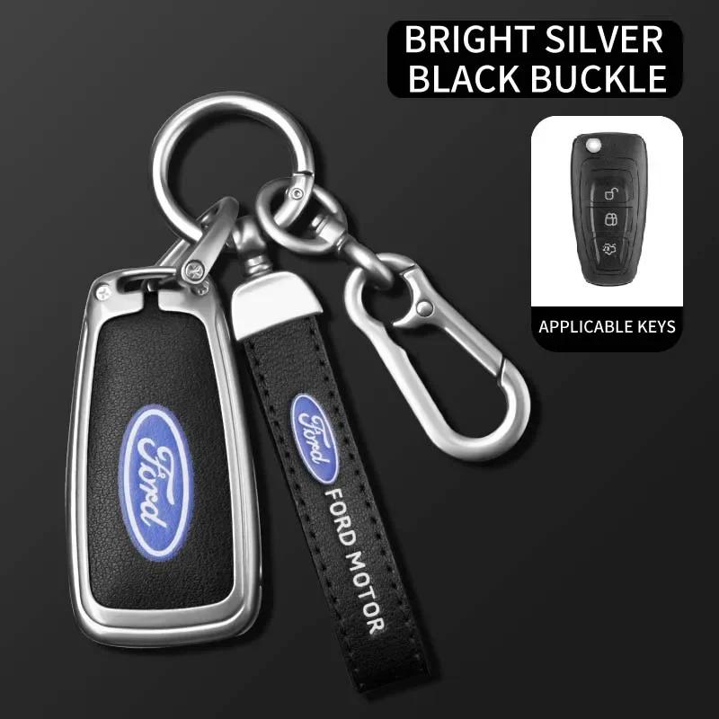 Car Sticker 2026 For Ford Car Flip Key Case Cover Fob Shell For Ford Ranger C-Max S-Max Focus Galaxy Mondeo Transit Tourneo Cust