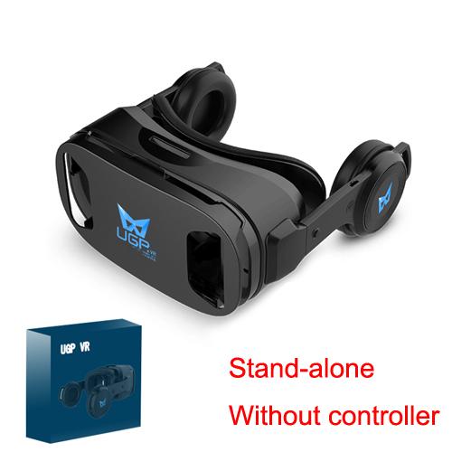 Ugp U8 Vr Glasses 3d Headset Version Imax Virtual Reality Helmet Movie Games With Headphone 3d Glasses Box Optional Controller