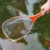 1Pc Fishing Tool Trout Catch Fishes Catching Wooden Handle Landing Net Release Net Saltwater Fly Fishing Rubber Mesh