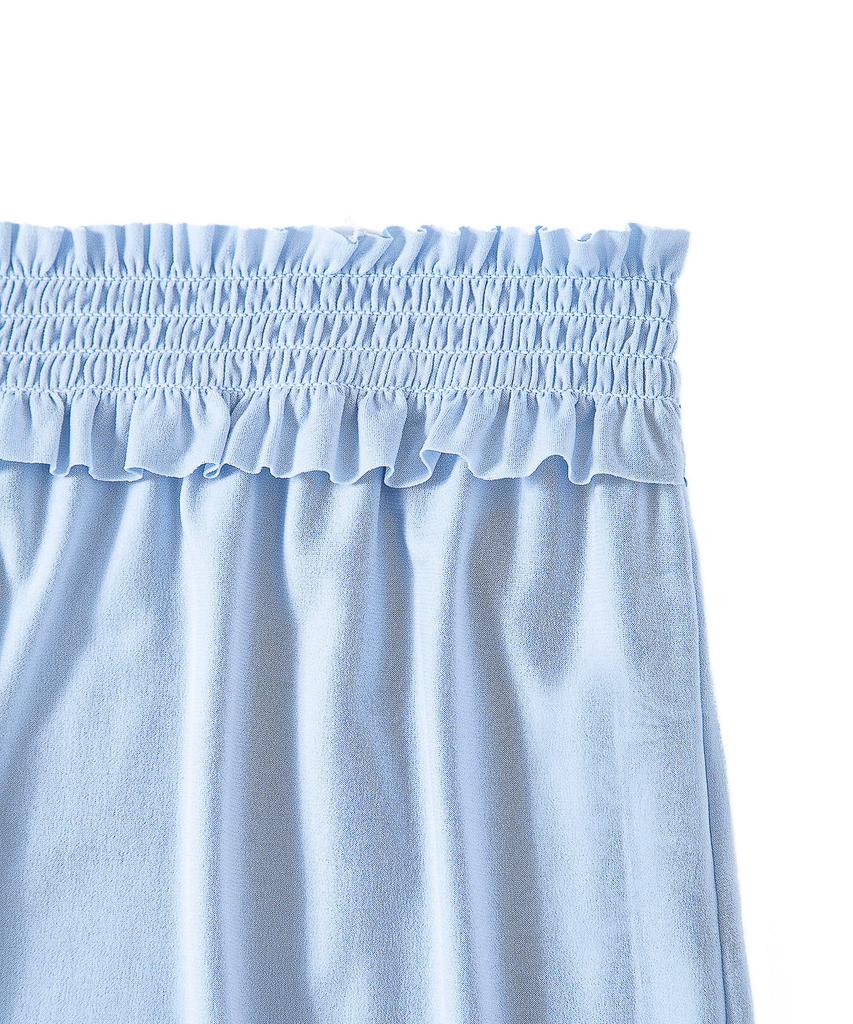 Многослойная юбка Pabpeljeu с кружевом [Синий]