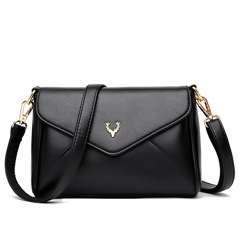 New Korean Style Fashion Casual Flip Shoulder Bag Small Bag Shoulder Bag Envelope Envelope Crossbody Bag