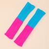 Sweet Woolen Knitted Socks Set Fluorescent Women's Leg Set Dressing Accessories Autumn/Winter Party Colored Socks Set