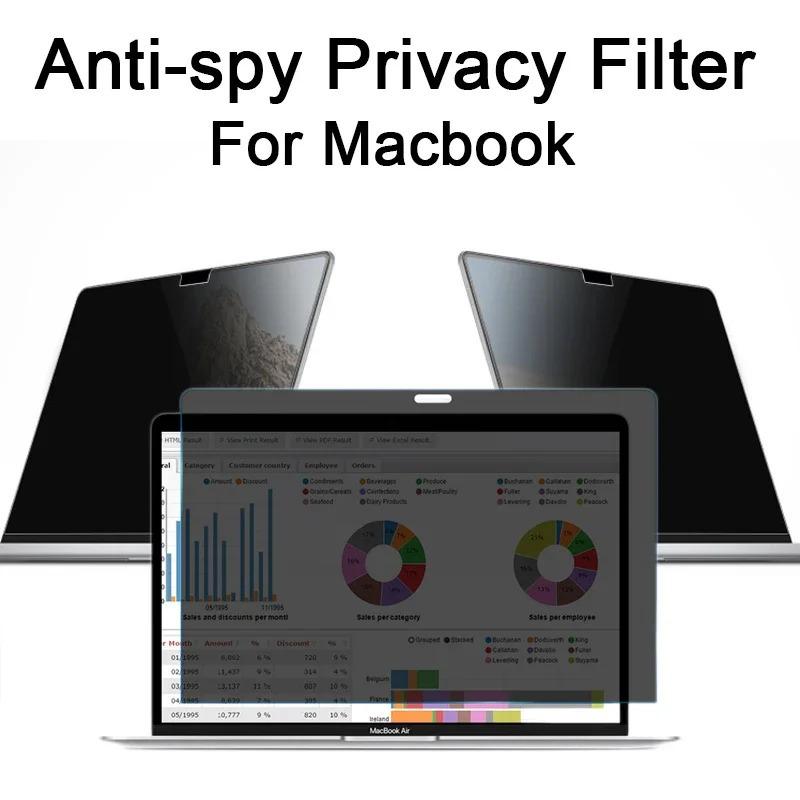 Защитная пленка для экрана Apple MacBook Air M5 с функцией конфиденциальности